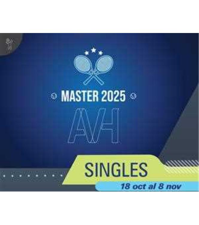 MASTER DE SINGLES 2025