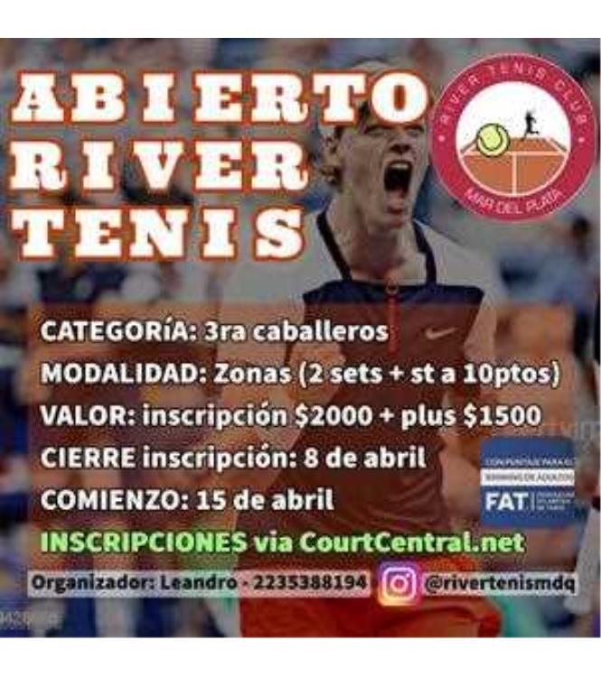Abierto River Tenis Etapa 4