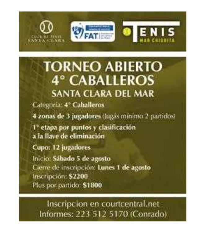 Etapa 9 Abierto Santa Clara del Mar