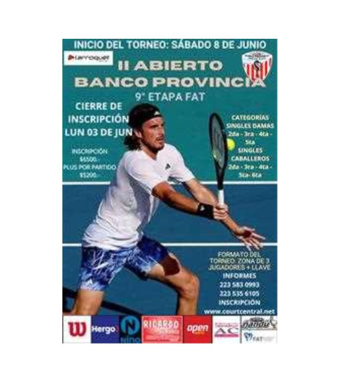 Etapa 9 II Abierto Banco Provincia