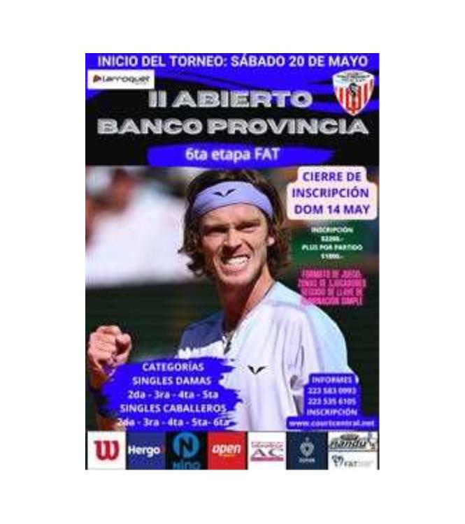 Etapa 6 Abierto de Banco Provincia